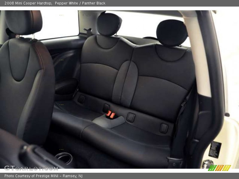 Pepper White / Panther Black 2008 Mini Cooper Hardtop