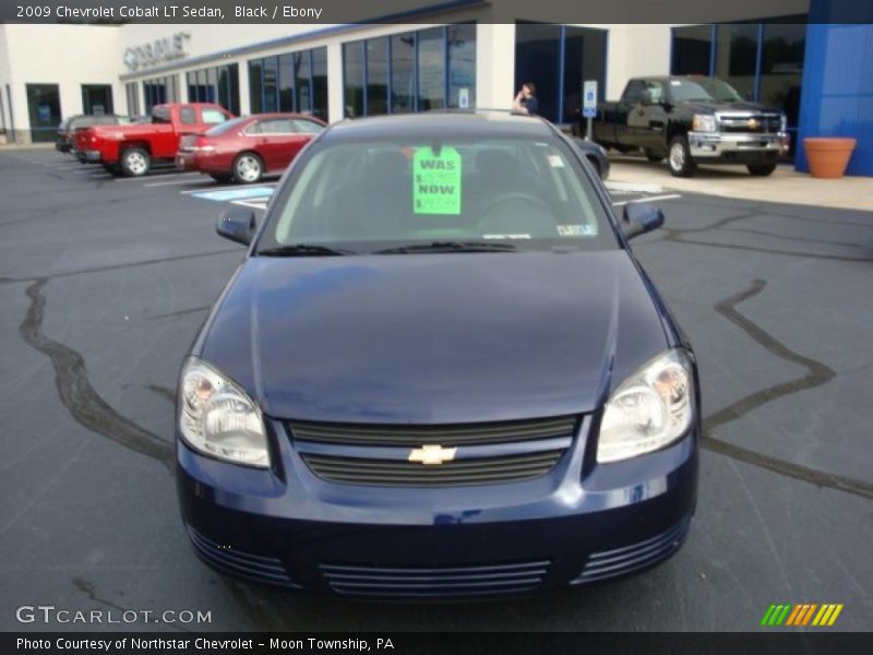 Black / Ebony 2009 Chevrolet Cobalt LT Sedan