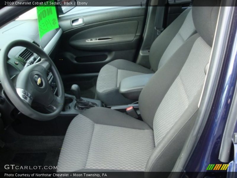 Black / Ebony 2009 Chevrolet Cobalt LT Sedan