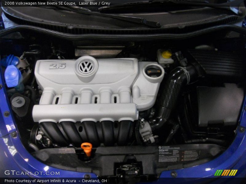  2008 New Beetle SE Coupe Engine - 2.5L DOHC 20V 5 Cylinder