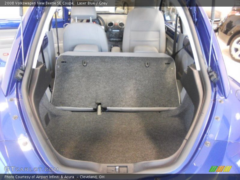 Laser Blue / Grey 2008 Volkswagen New Beetle SE Coupe