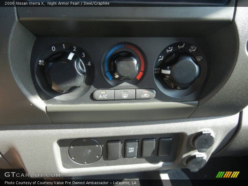 Night Armor Pearl / Steel/Graphite 2006 Nissan Xterra X