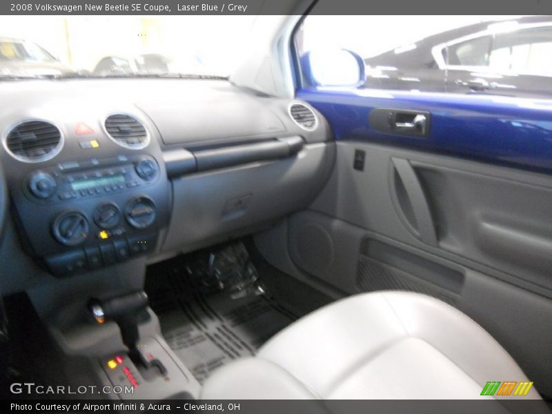 Laser Blue / Grey 2008 Volkswagen New Beetle SE Coupe