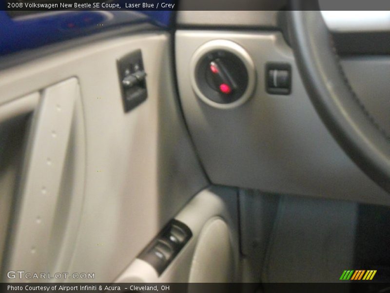 Laser Blue / Grey 2008 Volkswagen New Beetle SE Coupe