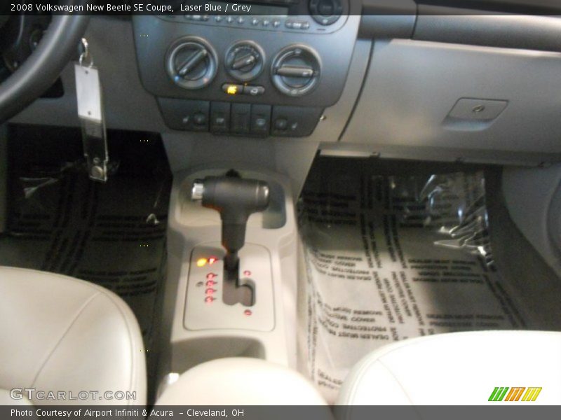 Laser Blue / Grey 2008 Volkswagen New Beetle SE Coupe