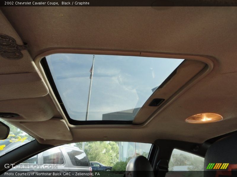 Black / Graphite 2002 Chevrolet Cavalier Coupe