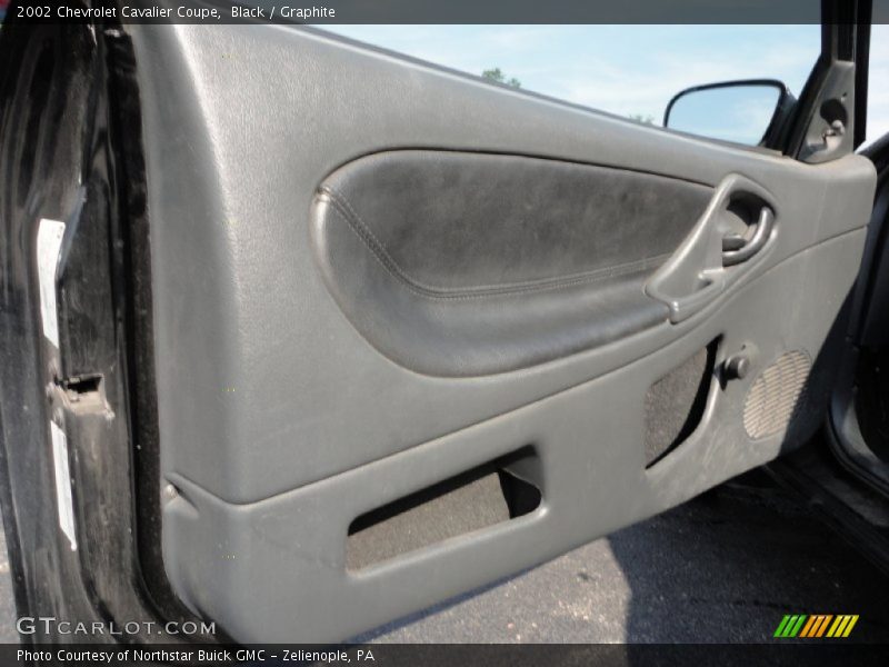 Black / Graphite 2002 Chevrolet Cavalier Coupe