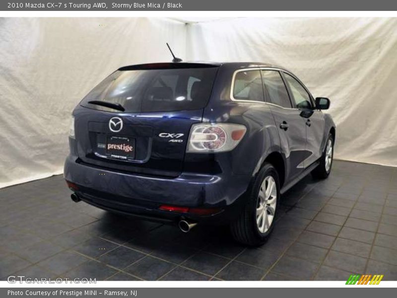 Stormy Blue Mica / Black 2010 Mazda CX-7 s Touring AWD