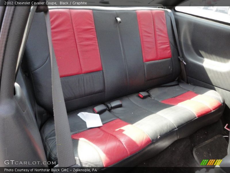 Black / Graphite 2002 Chevrolet Cavalier Coupe
