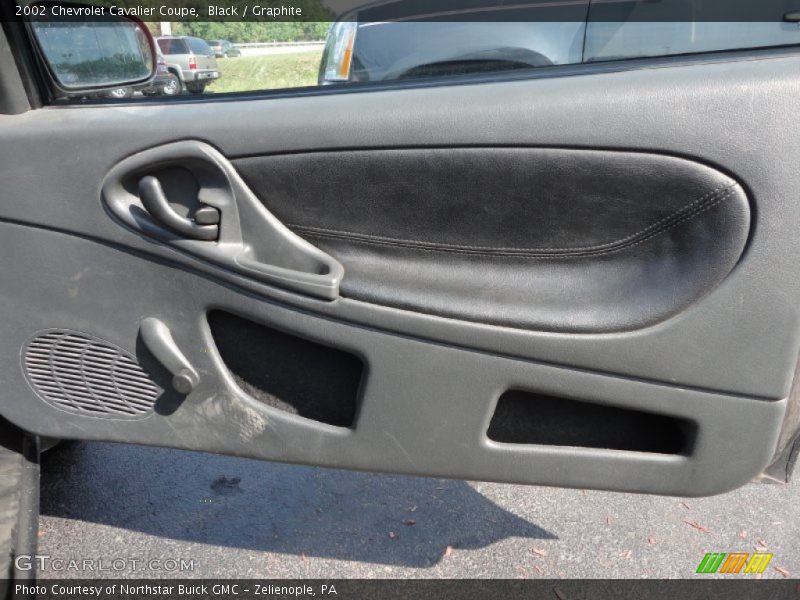 Black / Graphite 2002 Chevrolet Cavalier Coupe