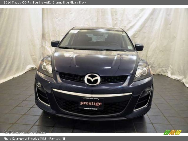 Stormy Blue Mica / Black 2010 Mazda CX-7 s Touring AWD
