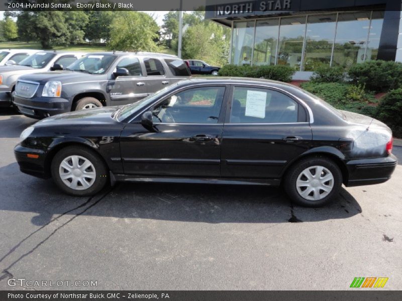 Ebony Black / Black 2004 Hyundai Sonata