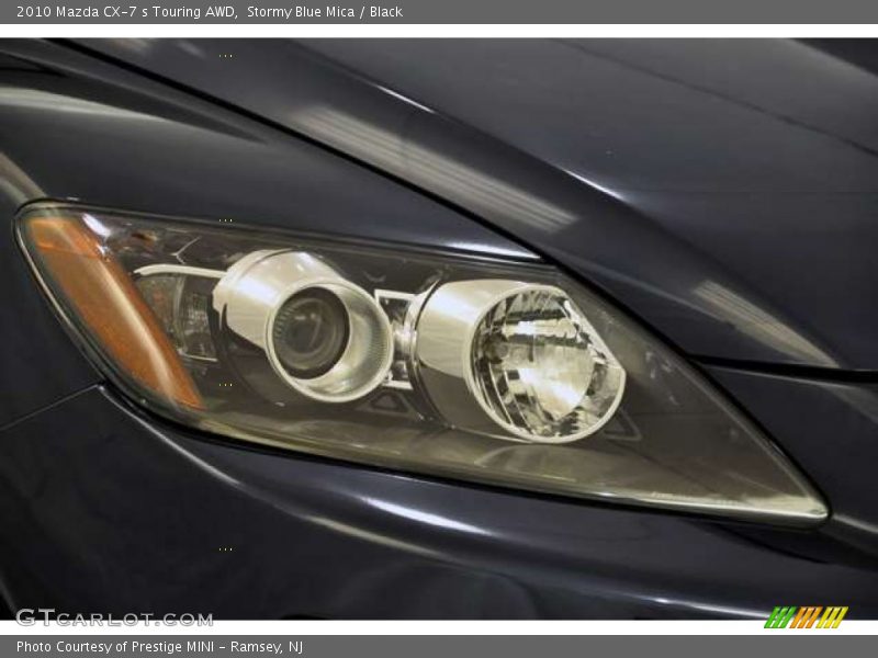 Stormy Blue Mica / Black 2010 Mazda CX-7 s Touring AWD