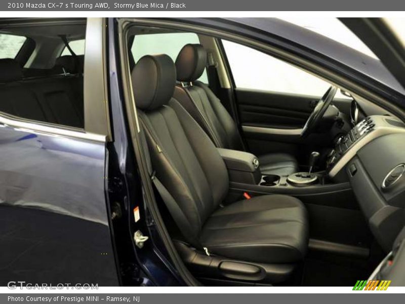 Stormy Blue Mica / Black 2010 Mazda CX-7 s Touring AWD