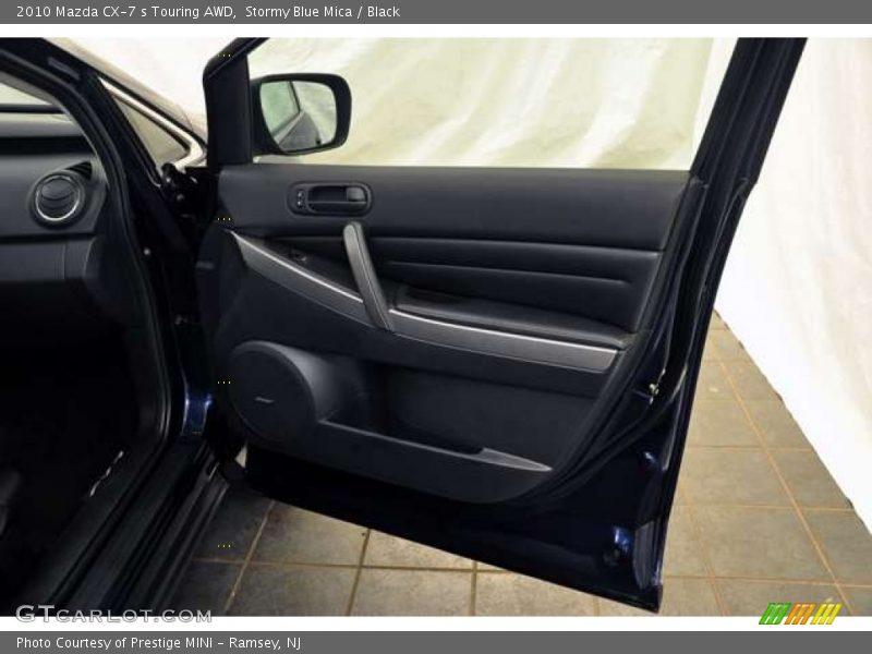 Stormy Blue Mica / Black 2010 Mazda CX-7 s Touring AWD