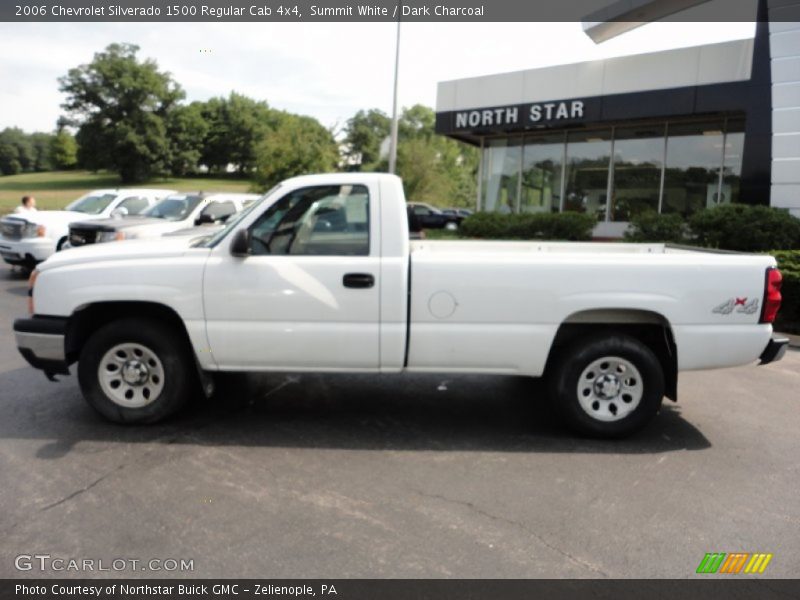 Summit White / Dark Charcoal 2006 Chevrolet Silverado 1500 Regular Cab 4x4