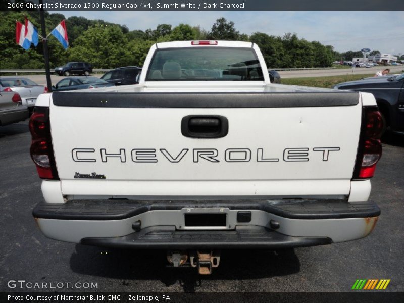 Summit White / Dark Charcoal 2006 Chevrolet Silverado 1500 Regular Cab 4x4