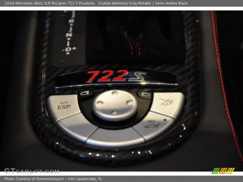 Controls of 2009 SLR McLaren 722 S Roadster