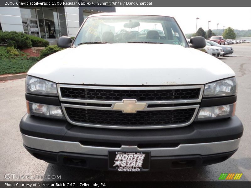 Summit White / Dark Charcoal 2006 Chevrolet Silverado 1500 Regular Cab 4x4