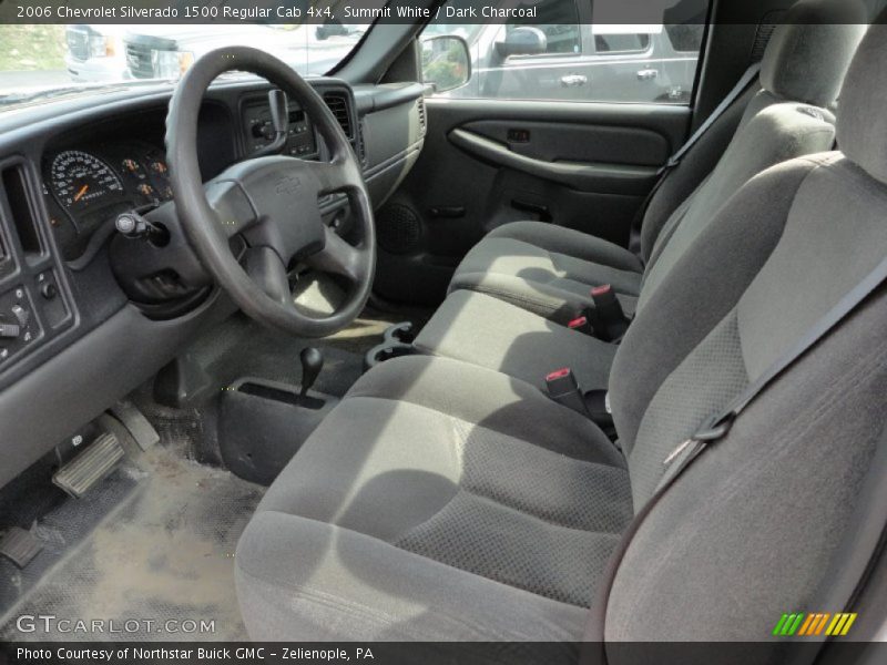 Summit White / Dark Charcoal 2006 Chevrolet Silverado 1500 Regular Cab 4x4