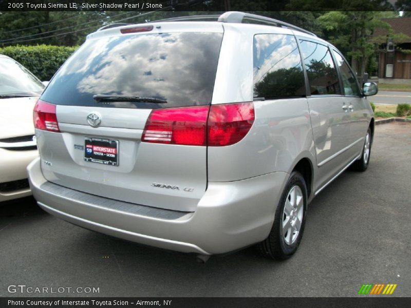 Silver Shadow Pearl / Stone 2005 Toyota Sienna LE
