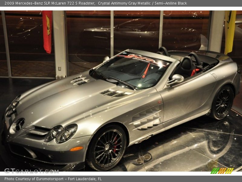  2009 SLR McLaren 722 S Roadster Crystal Antimony Gray Metallic