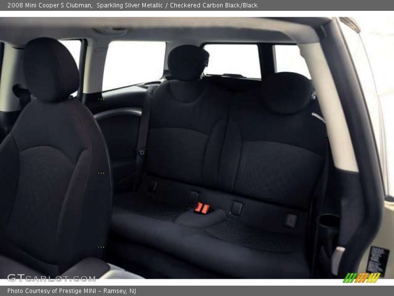 Sparkling Silver Metallic / Checkered Carbon Black/Black 2008 Mini Cooper S Clubman