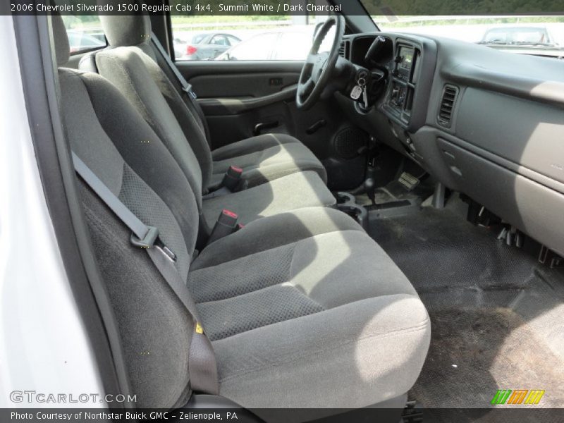 Summit White / Dark Charcoal 2006 Chevrolet Silverado 1500 Regular Cab 4x4