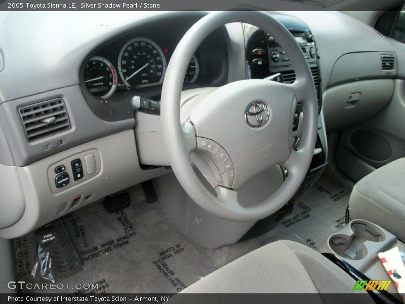 Silver Shadow Pearl / Stone 2005 Toyota Sienna LE