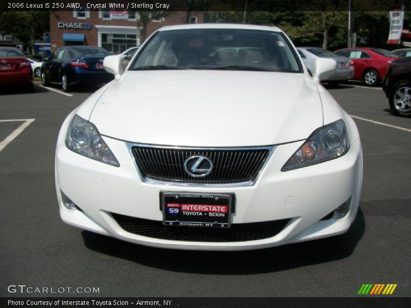 Crystal White / Sterling Gray 2006 Lexus IS 250 AWD