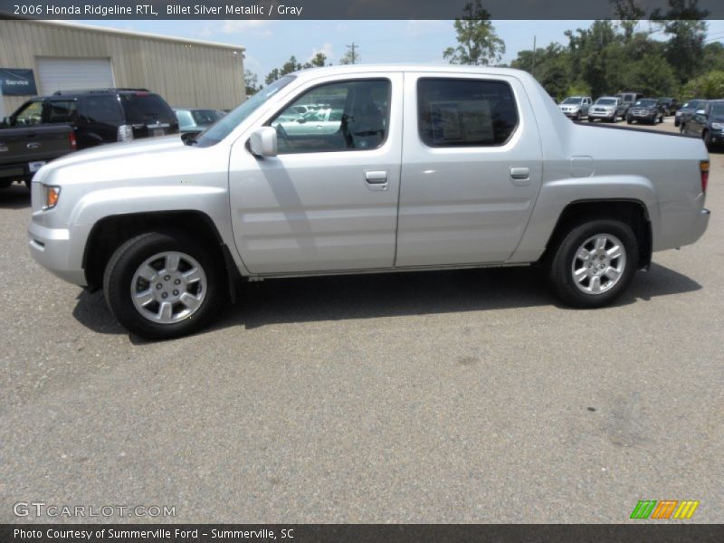 Billet Silver Metallic / Gray 2006 Honda Ridgeline RTL