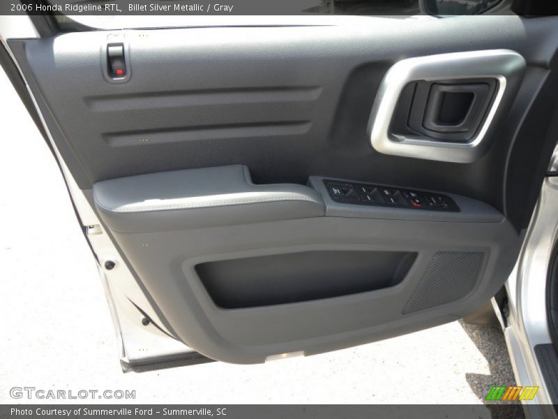 Billet Silver Metallic / Gray 2006 Honda Ridgeline RTL