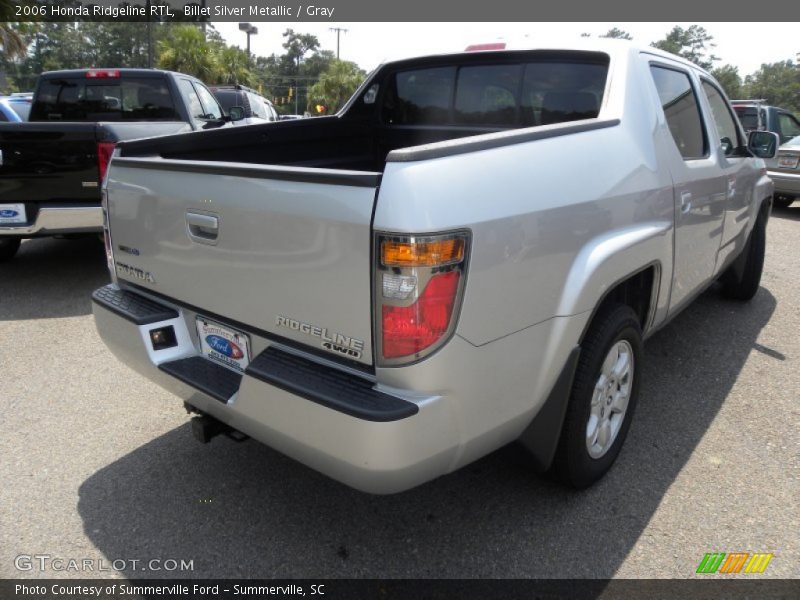 Billet Silver Metallic / Gray 2006 Honda Ridgeline RTL
