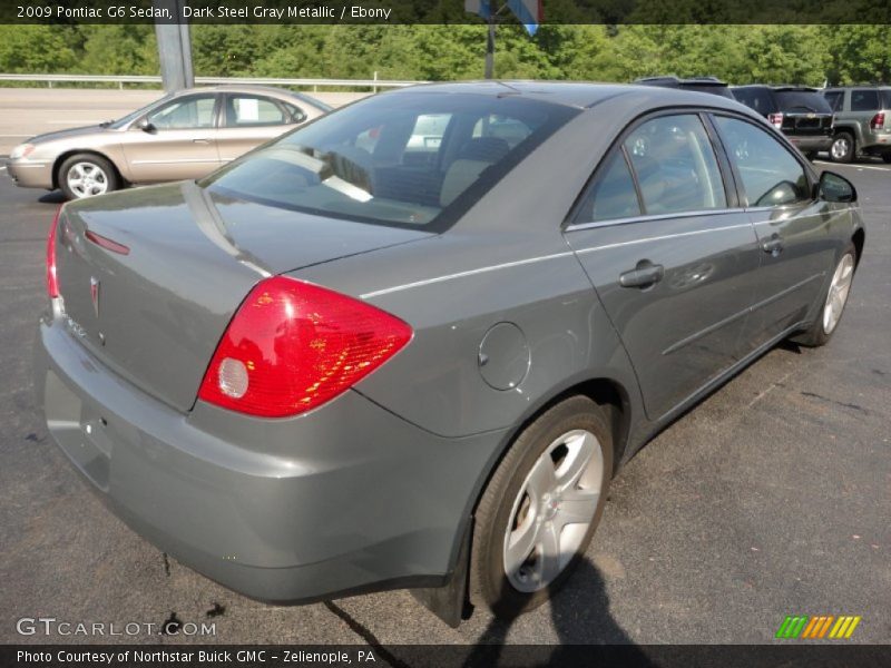 Dark Steel Gray Metallic / Ebony 2009 Pontiac G6 Sedan