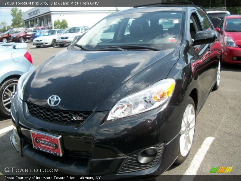 Black Sand Mica / Ash Gray 2009 Toyota Matrix XRS