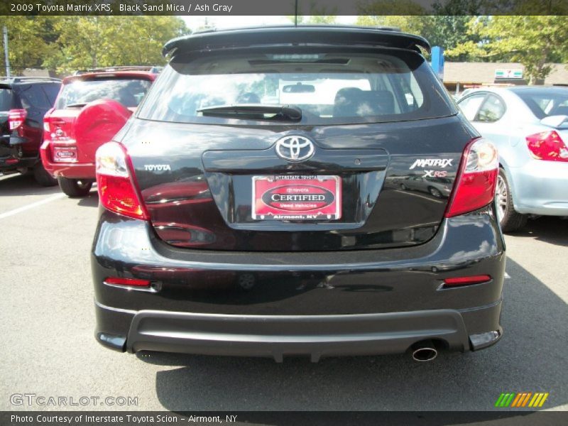 Black Sand Mica / Ash Gray 2009 Toyota Matrix XRS
