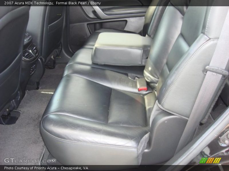 Formal Black Pearl / Ebony 2007 Acura MDX Technology
