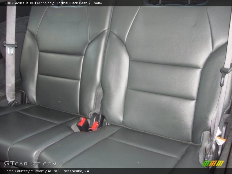 Formal Black Pearl / Ebony 2007 Acura MDX Technology
