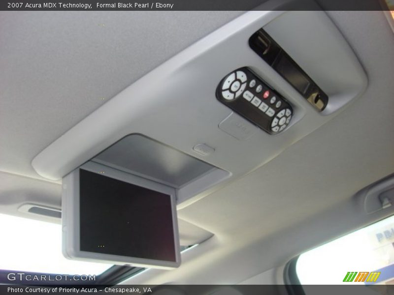 Formal Black Pearl / Ebony 2007 Acura MDX Technology