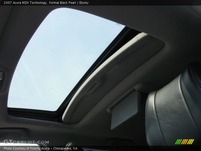 Formal Black Pearl / Ebony 2007 Acura MDX Technology