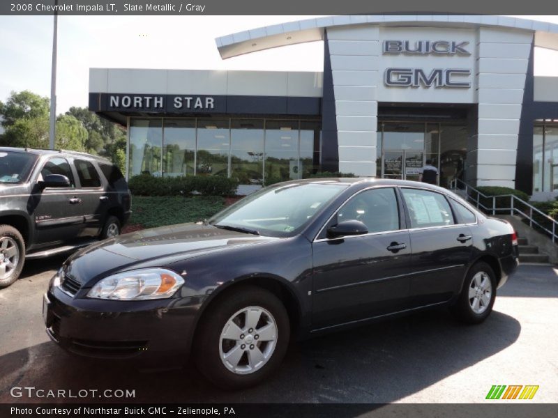 Slate Metallic / Gray 2008 Chevrolet Impala LT