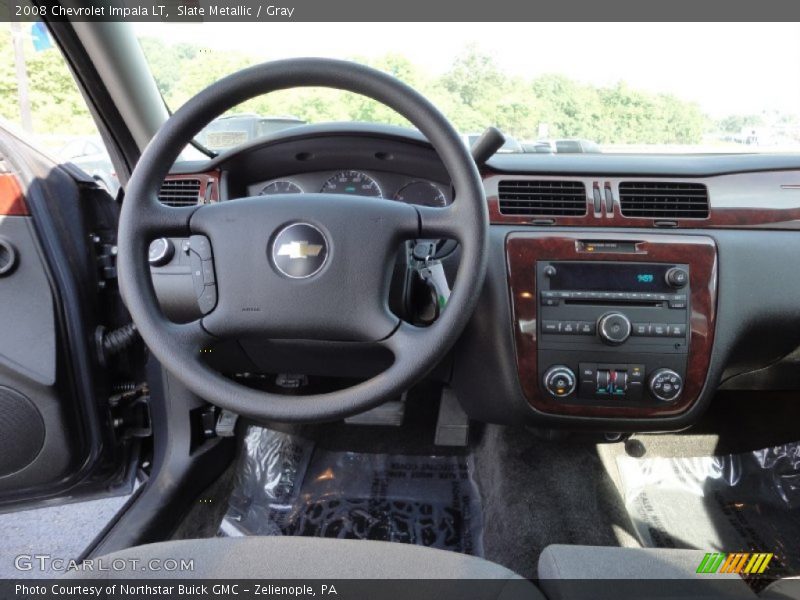 Slate Metallic / Gray 2008 Chevrolet Impala LT
