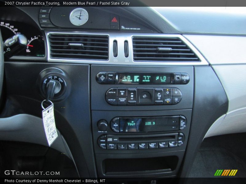 Modern Blue Pearl / Pastel Slate Gray 2007 Chrysler Pacifica Touring