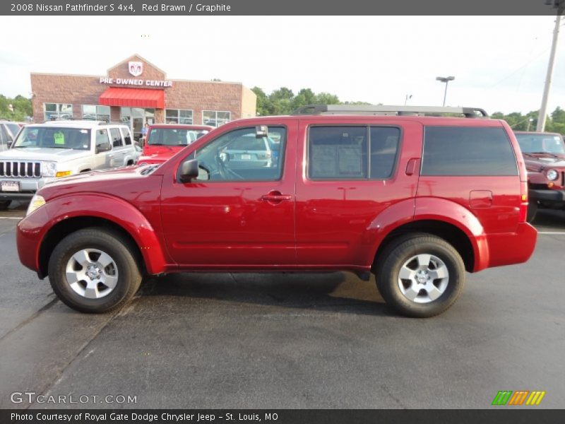 Red Brawn / Graphite 2008 Nissan Pathfinder S 4x4