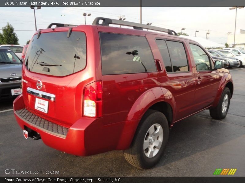 Red Brawn / Graphite 2008 Nissan Pathfinder S 4x4