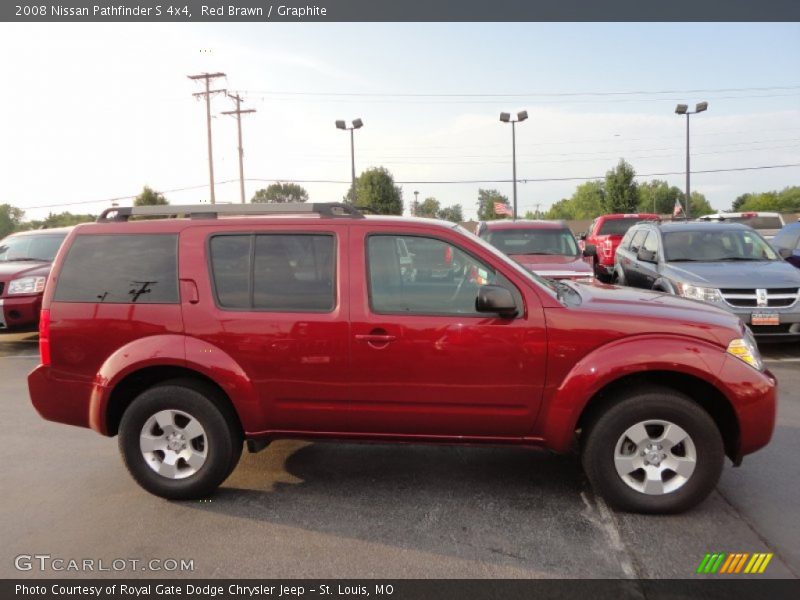 Red Brawn / Graphite 2008 Nissan Pathfinder S 4x4