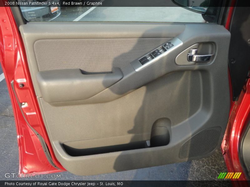 Red Brawn / Graphite 2008 Nissan Pathfinder S 4x4