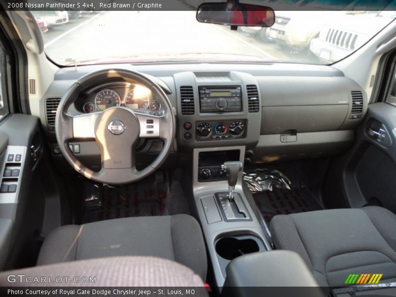 Red Brawn / Graphite 2008 Nissan Pathfinder S 4x4