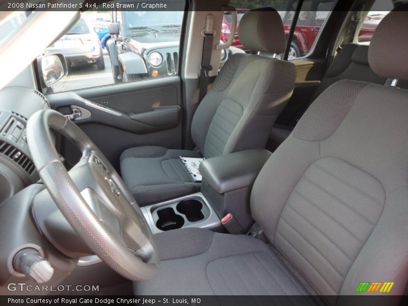Red Brawn / Graphite 2008 Nissan Pathfinder S 4x4