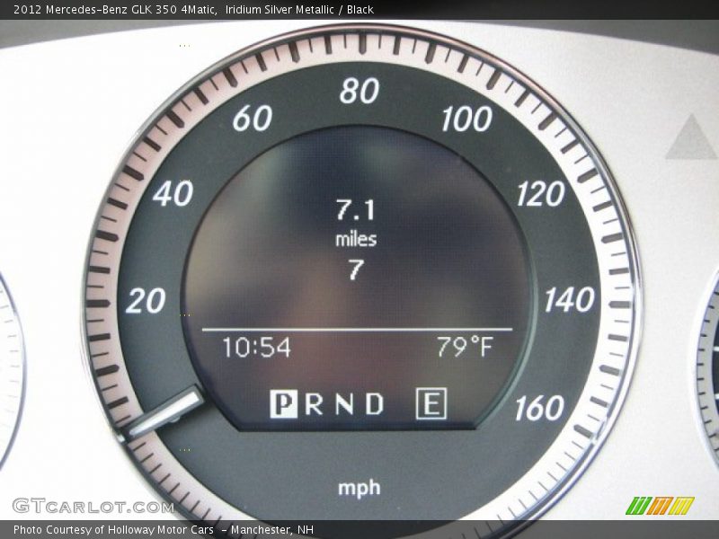Iridium Silver Metallic / Black 2012 Mercedes-Benz GLK 350 4Matic